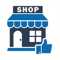 Update Store and shop icon concept vector