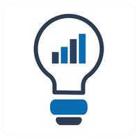 Message Idea and message icon concept vector