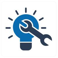 Creative Idea and generate icon concept vector