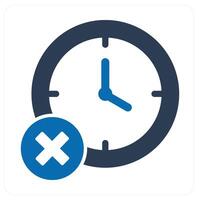 Right Time and time icon concept vector