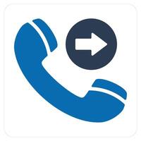 Send Call and calling icon concept vector