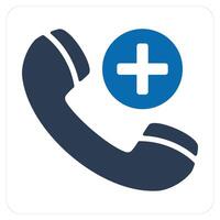 Add Call and calling icon concept vector