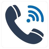 Wifi Call and calling icon concept vector