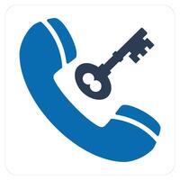Call and calling icon concept vector