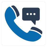 Call Message and calling icon concept vector