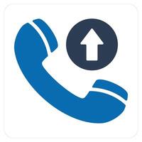 Pick Call and calling icon concept vector