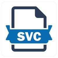 SVG File and files and folders icon concept vector