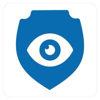 View Shield and safety icon concept vector
