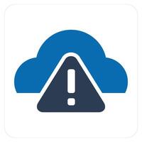 Cloud Maintenance and clous setting icon concept vector