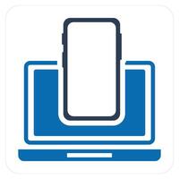 Responsive and mobile icon concept vector