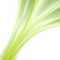 Abstract green smooth waves background vector
