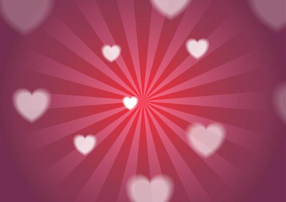 St Valentines Day background with hearts