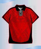 red jersey pattern vector