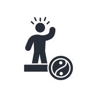 harmony icon. .Editable stroke.linear style sign for use web design,logo.Symbol illustration. vector