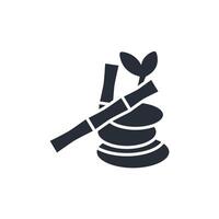 Spa icon. .Editable stroke.linear style sign for use web design,logo.Symbol illustration. vector