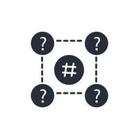 Anonymity network icon. .Editable stroke.linear style sign for use web design,logo.Symbol illustration. vector