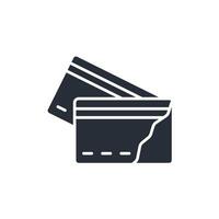credit card fraud icon. .Editable stroke.linear style sign for use web design,logo.Symbol illustration. vector