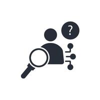 Anonymity icon. .Editable stroke.linear style sign for use web design,logo.Symbol illustration. vector