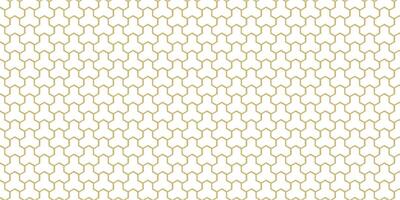 A white and gold geometric pattern vector
