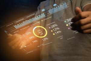 Concepts of statistical data processing and analysis photo