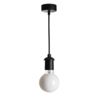 Pendant Light front view full length isolate on transparency background png