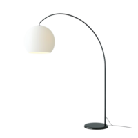 Arc Floor Lamp isolate on transparency background png