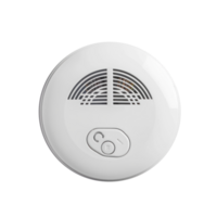Carbon Monoxide Detector front view full length isolate on transparency background png