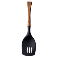spatula top view full length isolate on transparency background png