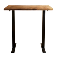 Bar Table front view full length isolate on transparency background png