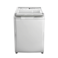 Washion machine clean minimalist isolate on transparency background png