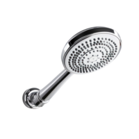 modern Chrom Dusche Kopf Seite Aussicht isolieren auf Transparenz Hintergrund png
