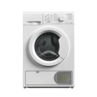 Dryer front view full length isolate on transparency background png