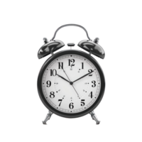 Alarm Clock side view full length isolate on transparency background png
