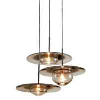 Disc Pendant Lights isolate on transparency background png