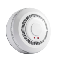 Smoke Detector side view full length isolate on transparency background png