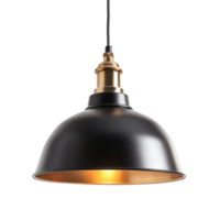 Pendant Light front view full length isolate on transparency background png
