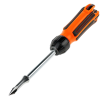 Tool Kit screwdriver side view full length isolate on transparency background png