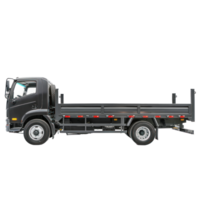 Flatbed Truck side view full length isolate on transparency background png