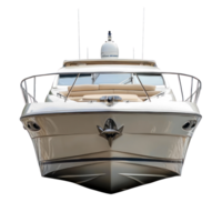 Boat rear view isolate on transparency background png