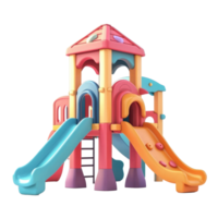 3d Climbing Frames playground front view isolate on transparency background png