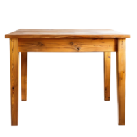 Kitchen Table front view full length isolate on transparency background png
