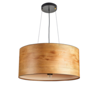 Drum Pendant Light front view full length isolate on transparency background png