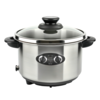 Slow Cooker front view full length isolate on transparency background png