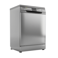 Dishwasher side view full length isolate on transparency background png