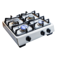 Gas cooker isolate on transparency background png