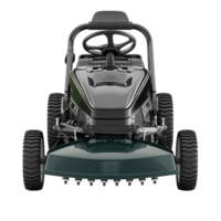 Modern Lawn mower front view isolate on transparency background png