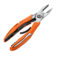 Tool Kit pliers side view full length isolate on transparency background png