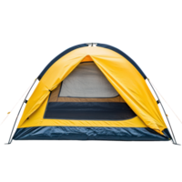 camping tent front view isolate on transparency background png