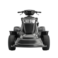 Modern Lawn mower front view isolate on transparency background png