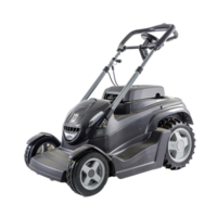 Modern Lawn mower side view isolate on transparency background png
